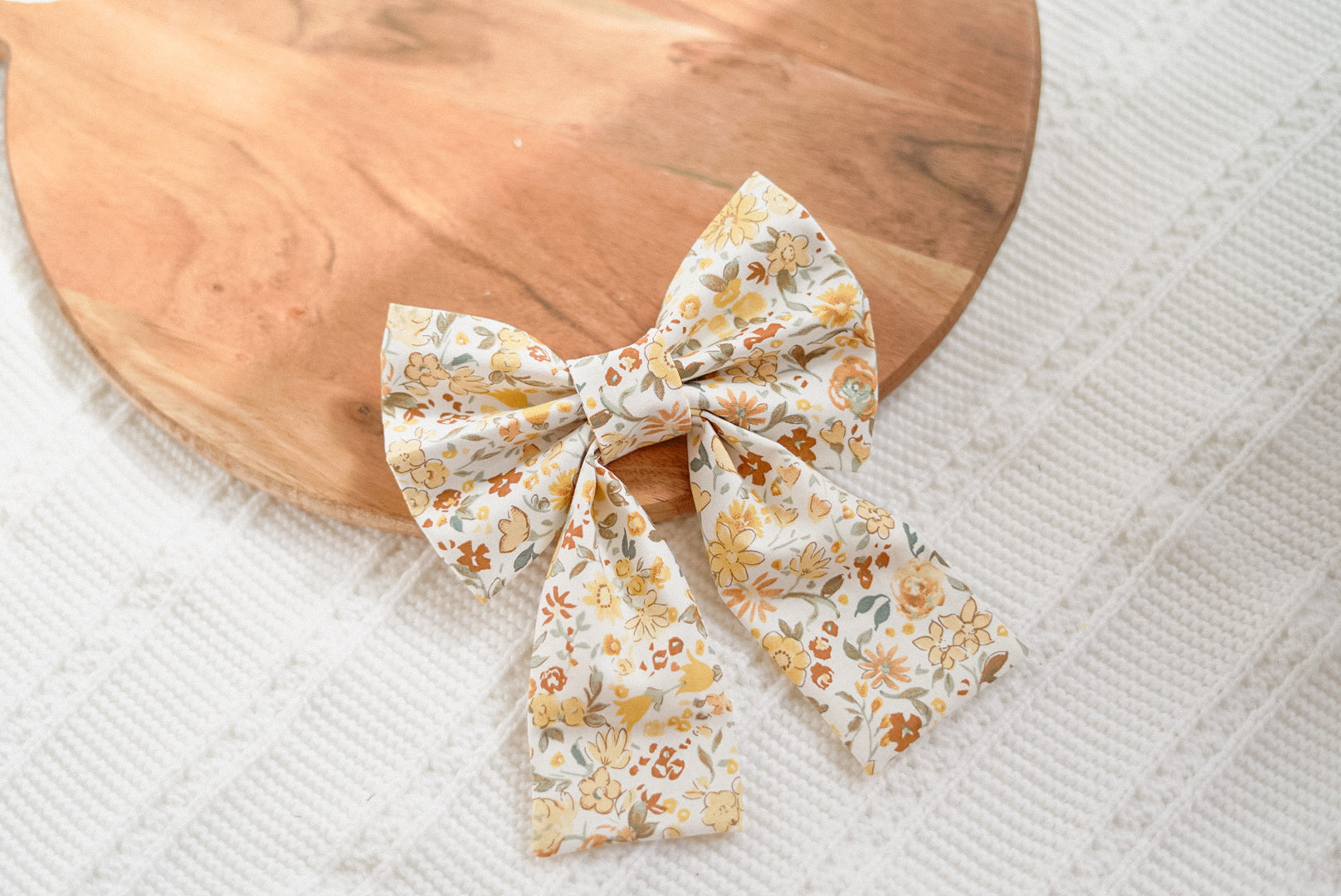 Buttercream Bloom Bow