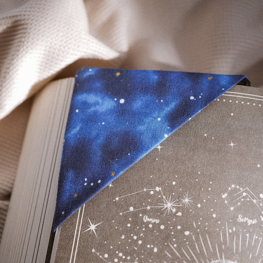 blue bookmark