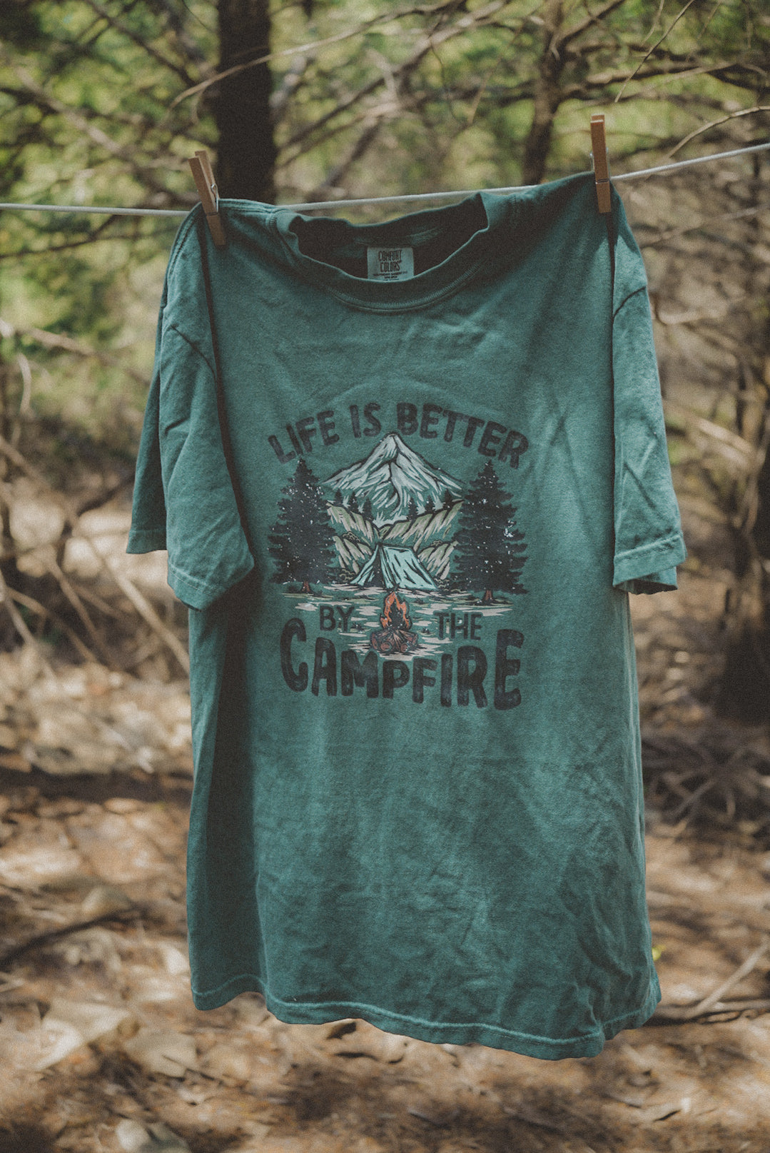 Campfire Graphic Tee