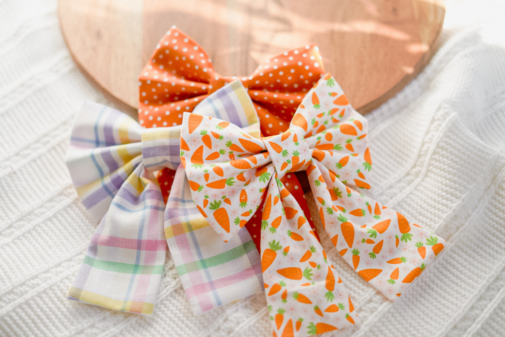 Carrot Cutie Bow