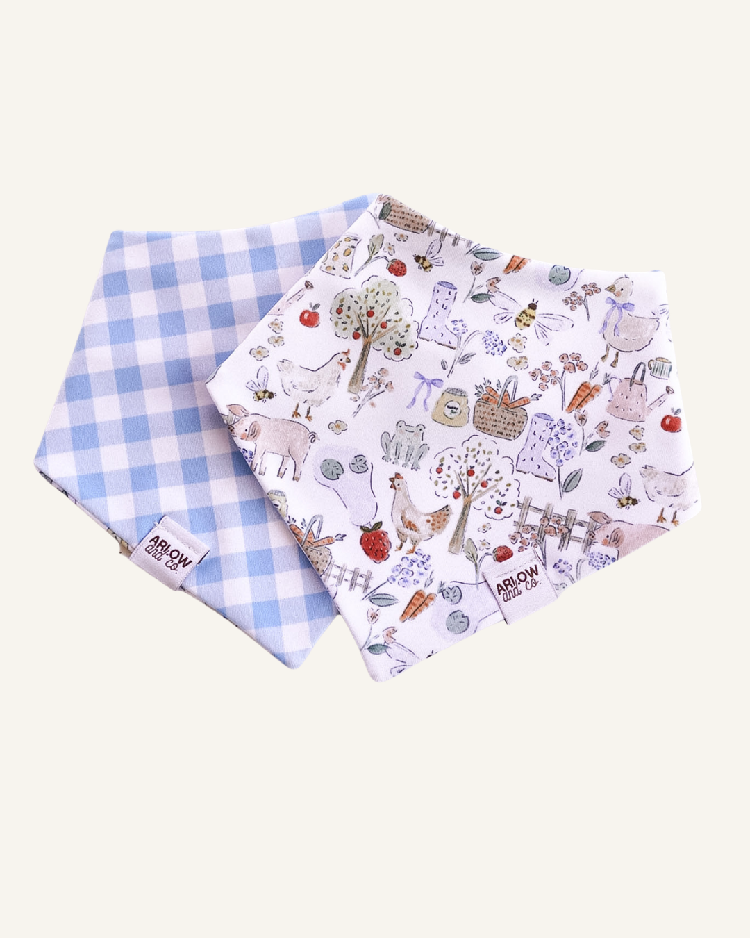 Farmhouse | Gender Neutral Stain-Resistant Pet Bandanas for Dogs & Cats
