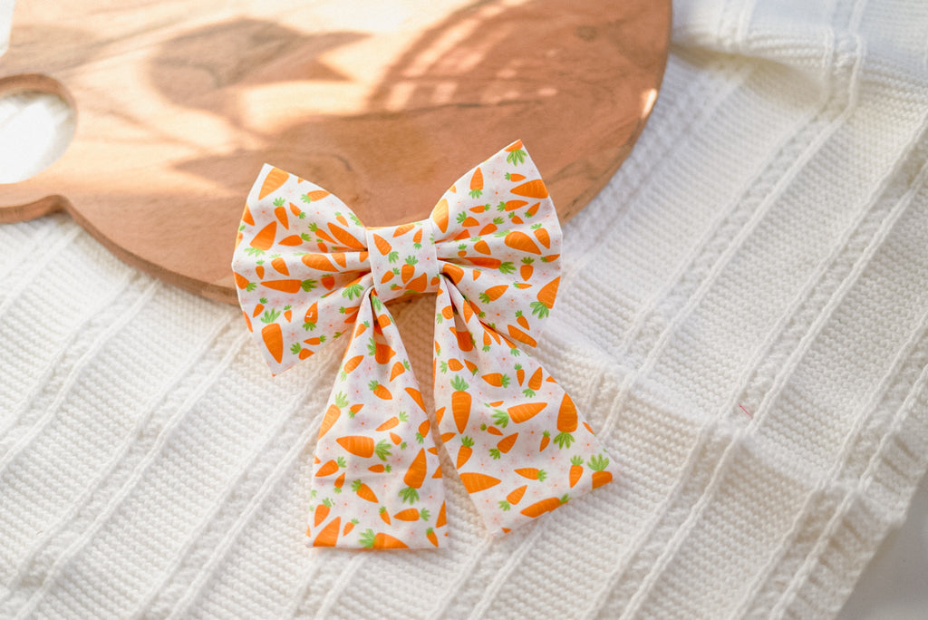 Carrot Cutie Bow