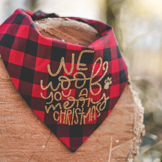 buffalo plaid bandana