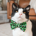 Clover St. Patrick's Day Bowtie | Sailor Bows for Dogs & Cats