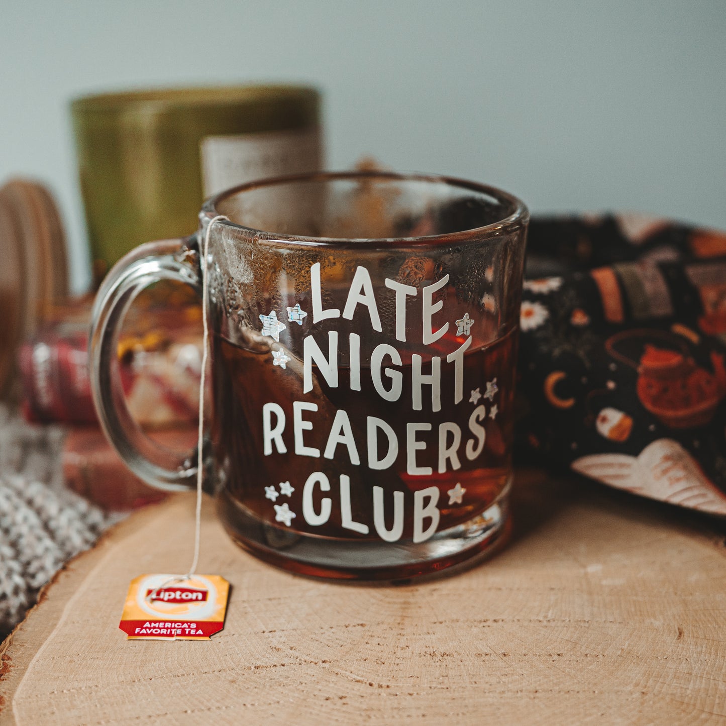 late night readers club mug