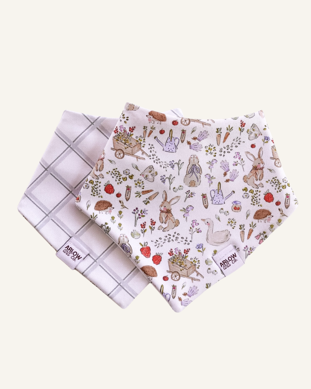 Spring Garden | Gender Neutral Stain-Resistant Pet Bandanas for Dogs & Cats
