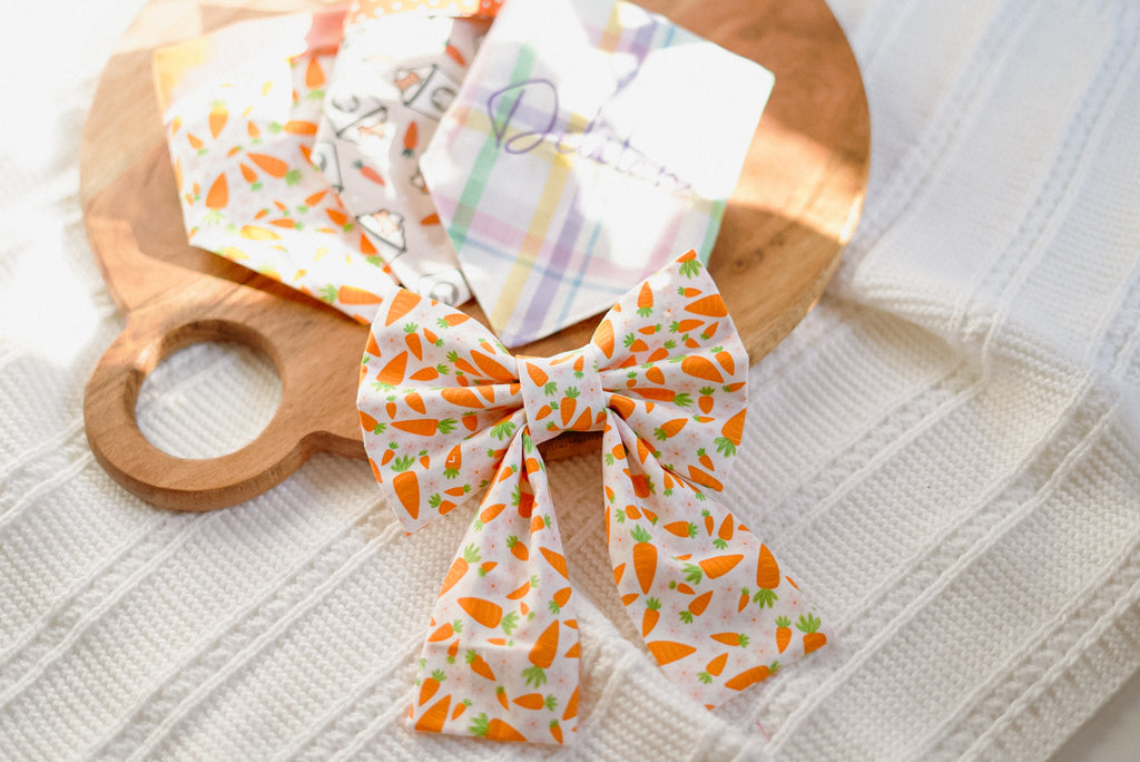 Carrot Cutie Bow