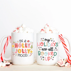 holly jolly mug