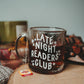 late night readers club mug