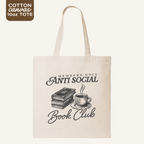 Anti-Social Book Club Tote