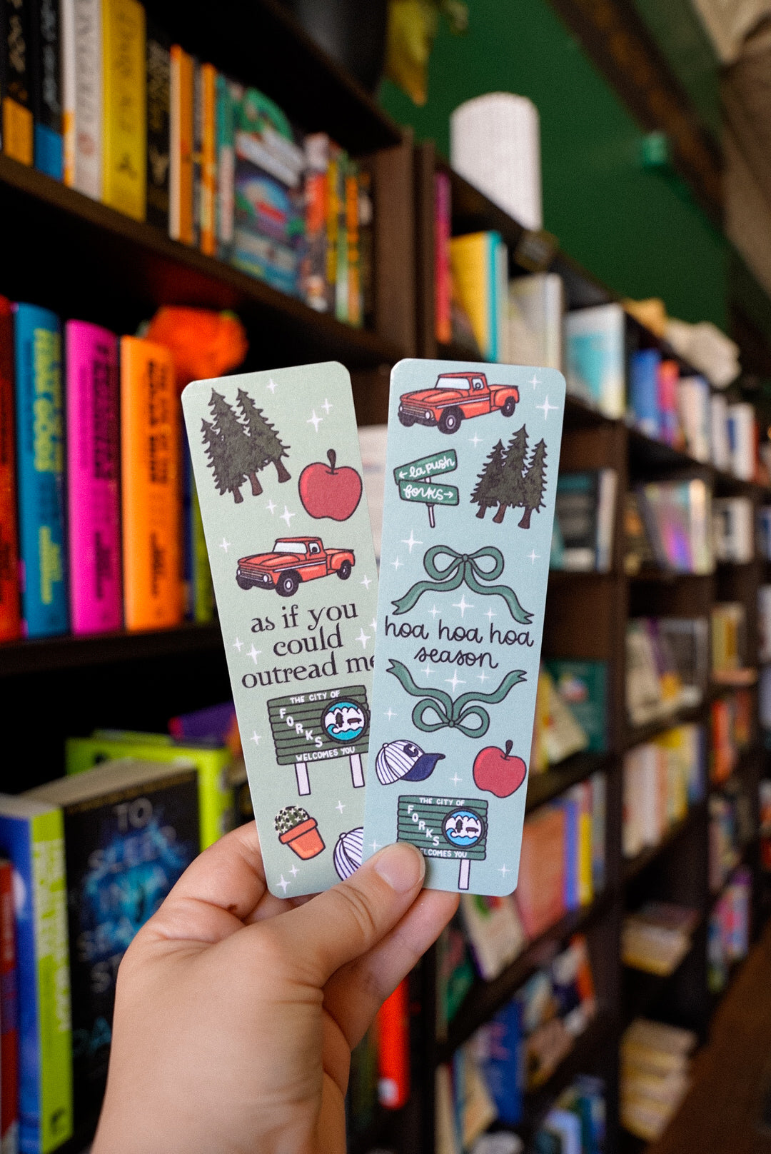 as if you could outread me bookmark