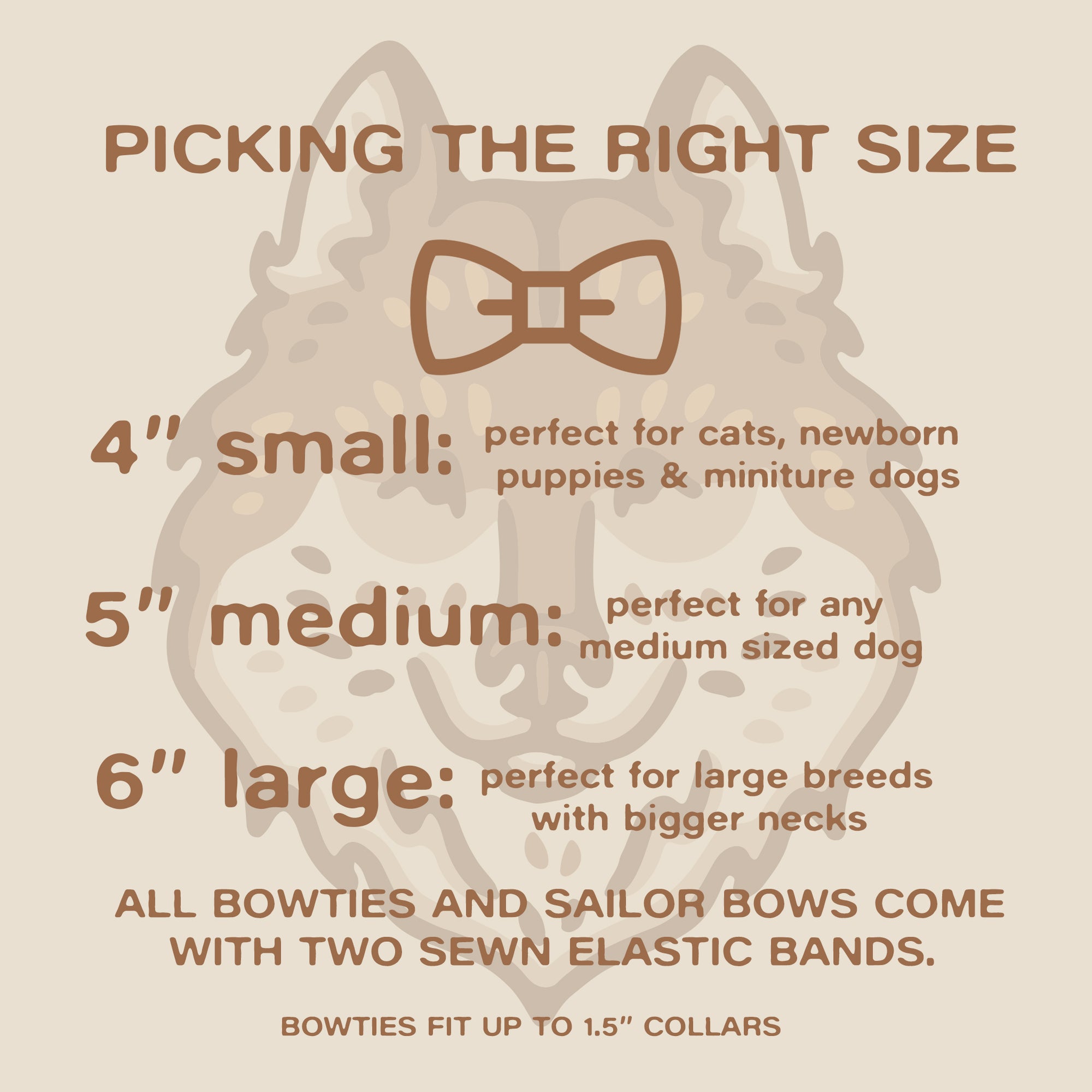 Topography Bowtie | Collar Accessories for Pets