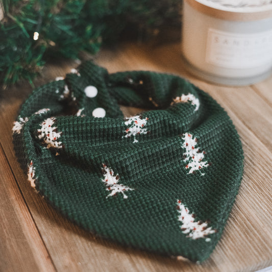 Evergreen Waffle Knit