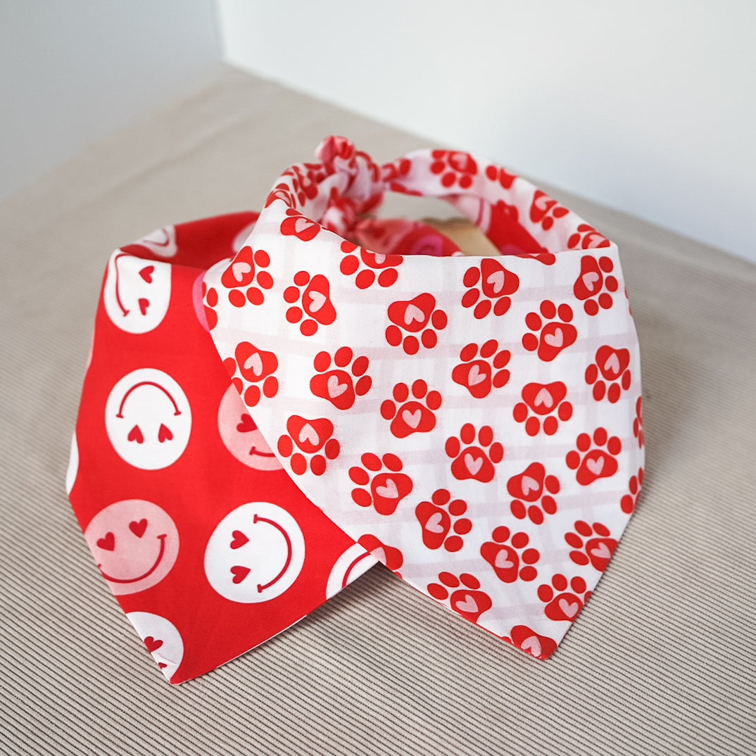 Puppy Love (Reversible) | Bandana