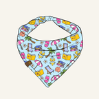 Summer Romance Book Club Bandana | Cotton Bookish Summer Romance Pet Bandanas for Dogs & Cat