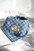 Fuck Off Embroidered Bandana | Anti-social Pet Bandanas for Dogs & Cats