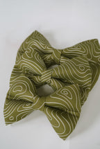 Topography Bowtie | Collar Accessories for Pets