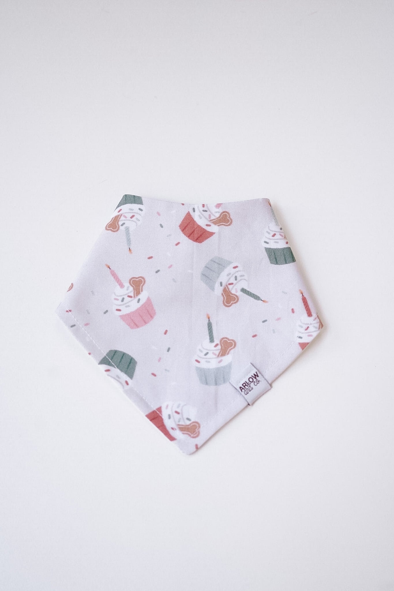 Birthday Cupcakes Pet Bandana | Celebration Pet Bandanas For Cats & Dogs