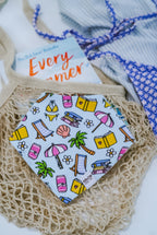 Summer Romance Book Club Bandana | Cotton Bookish Summer Romance Pet Bandanas for Dogs & Cat