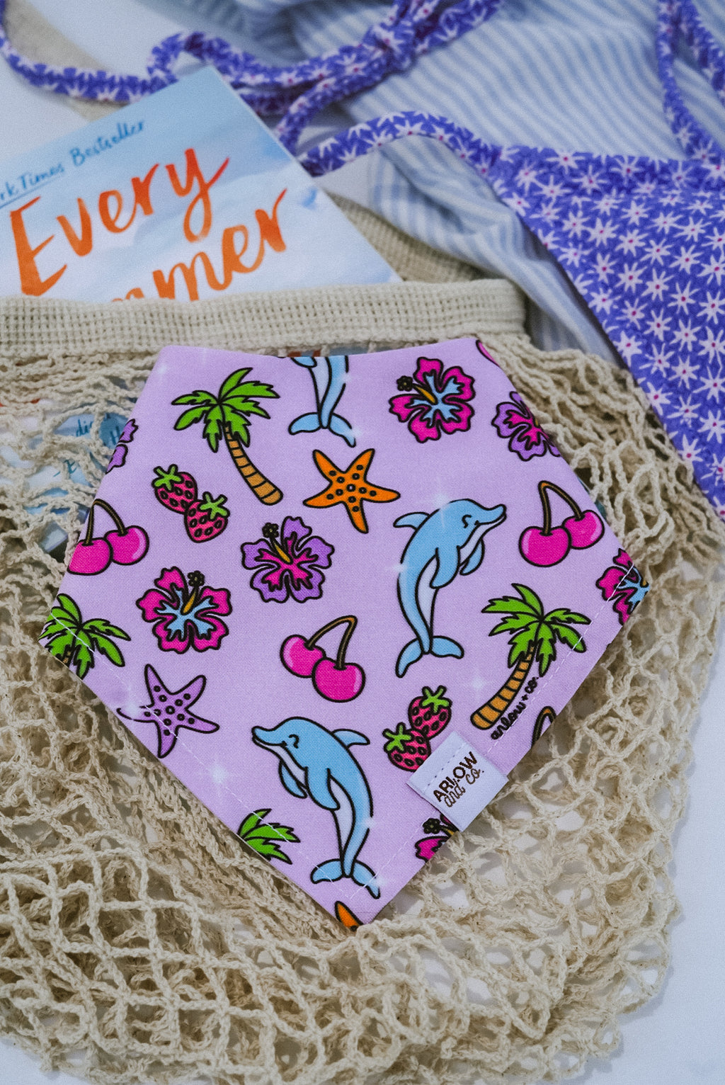 Endless Summer Bandana | Cotton Summer Ocean Pet Bandanas for Dogs & Cat