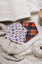 Gilmore Plaids Bandana | Reversible Cotton Fall Seasonal Pet Bandanas for Dogs & Cats