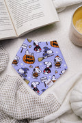 Halloween Beagle Bandana | Cotton Seasonal Halloween Pet Bandanas for Dogs & Cat