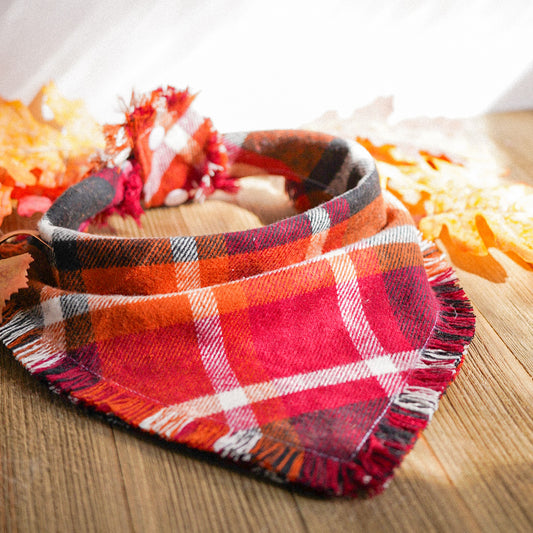 Apple Picking Plaid | Bandana