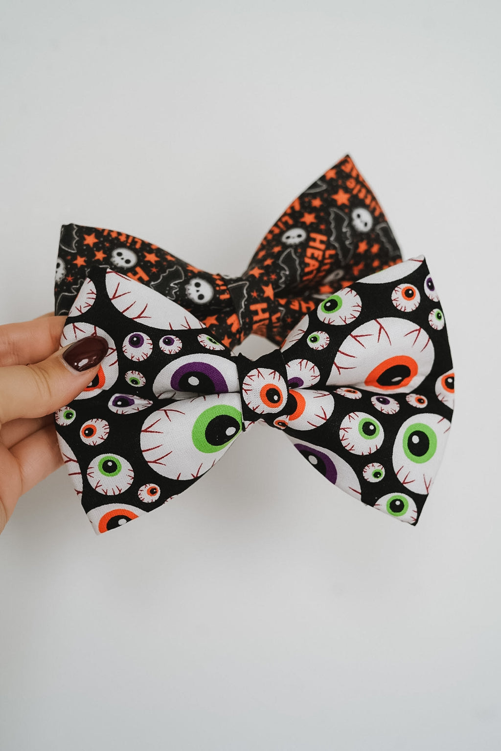 Little Heathen / Eyeballs Bowties | Halloween Collar Accessories for Pets