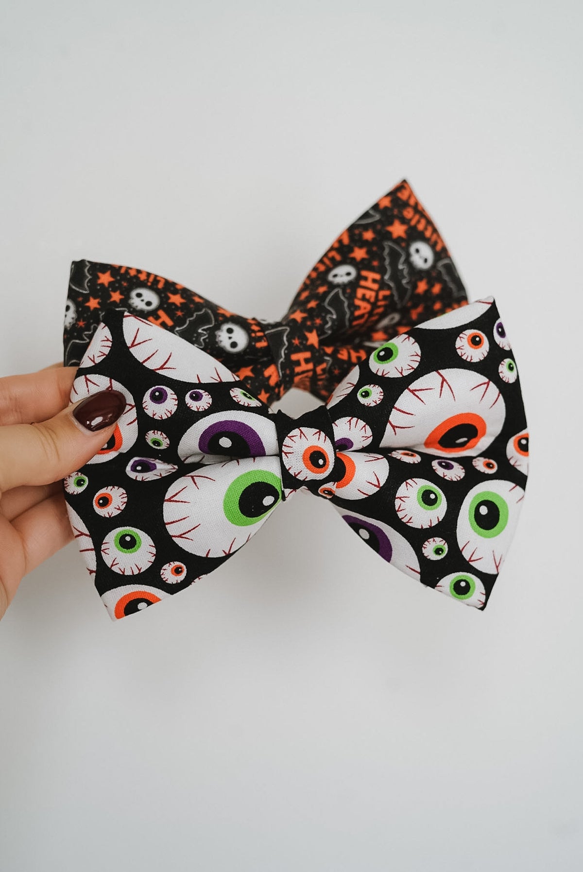 Little Heathen / Eyeballs Bowties | Halloween Collar Accessories for Pets