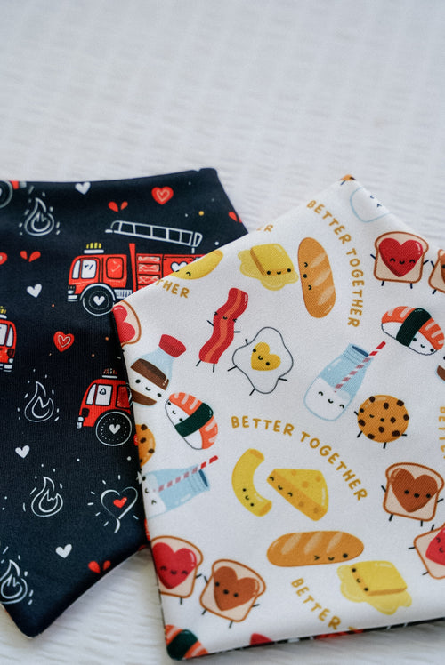 Better Together | Valentine Stain-Resistant Pet Bandanas for Dogs & Cats