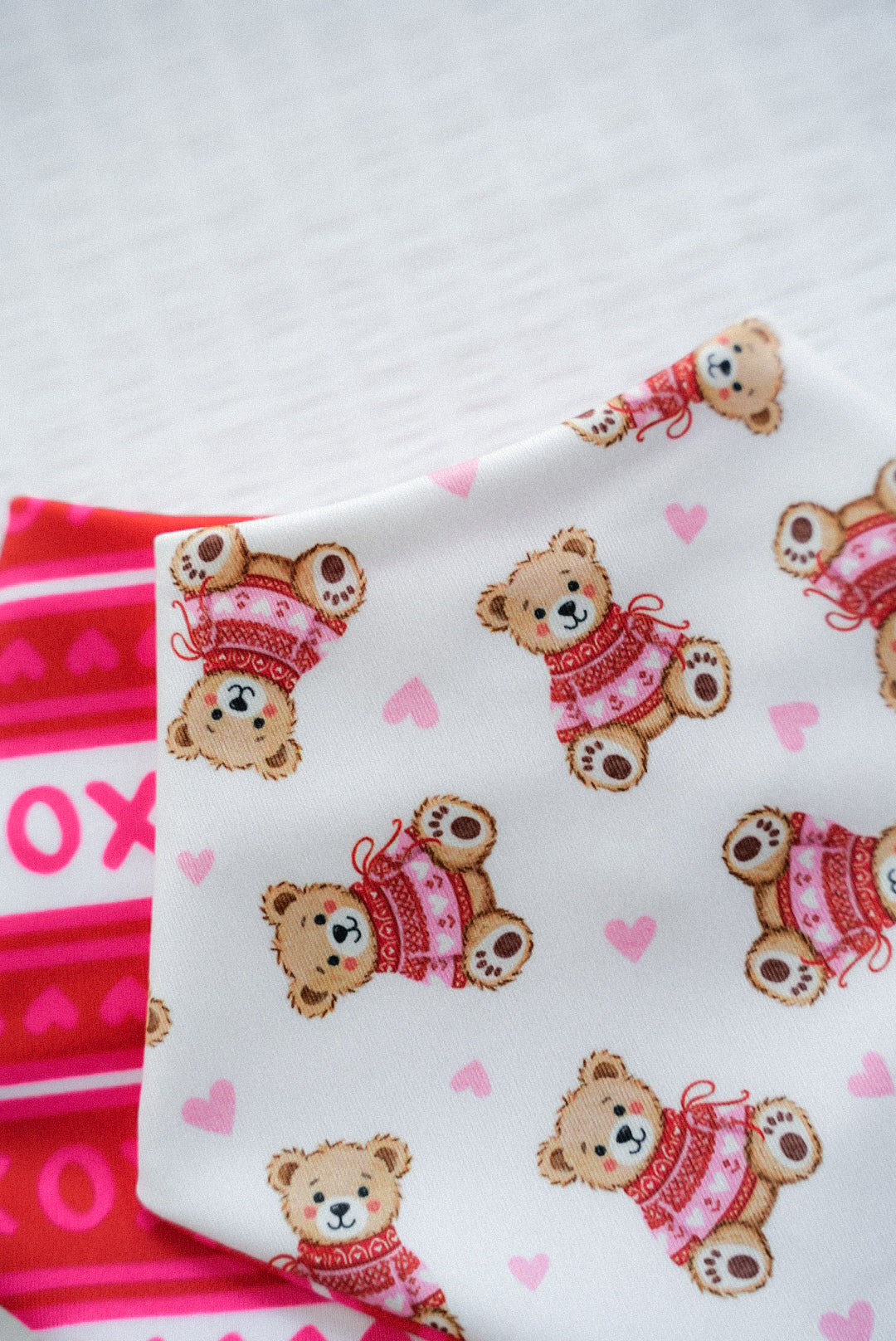 I Love You Beary Much | Valentine Stain-Resistant Pet Bandanas for Dogs & Cats