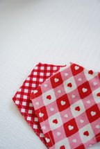 Lover Girl Bandana | Cotton Valentine Pet Bandanas for Dogs & Cats