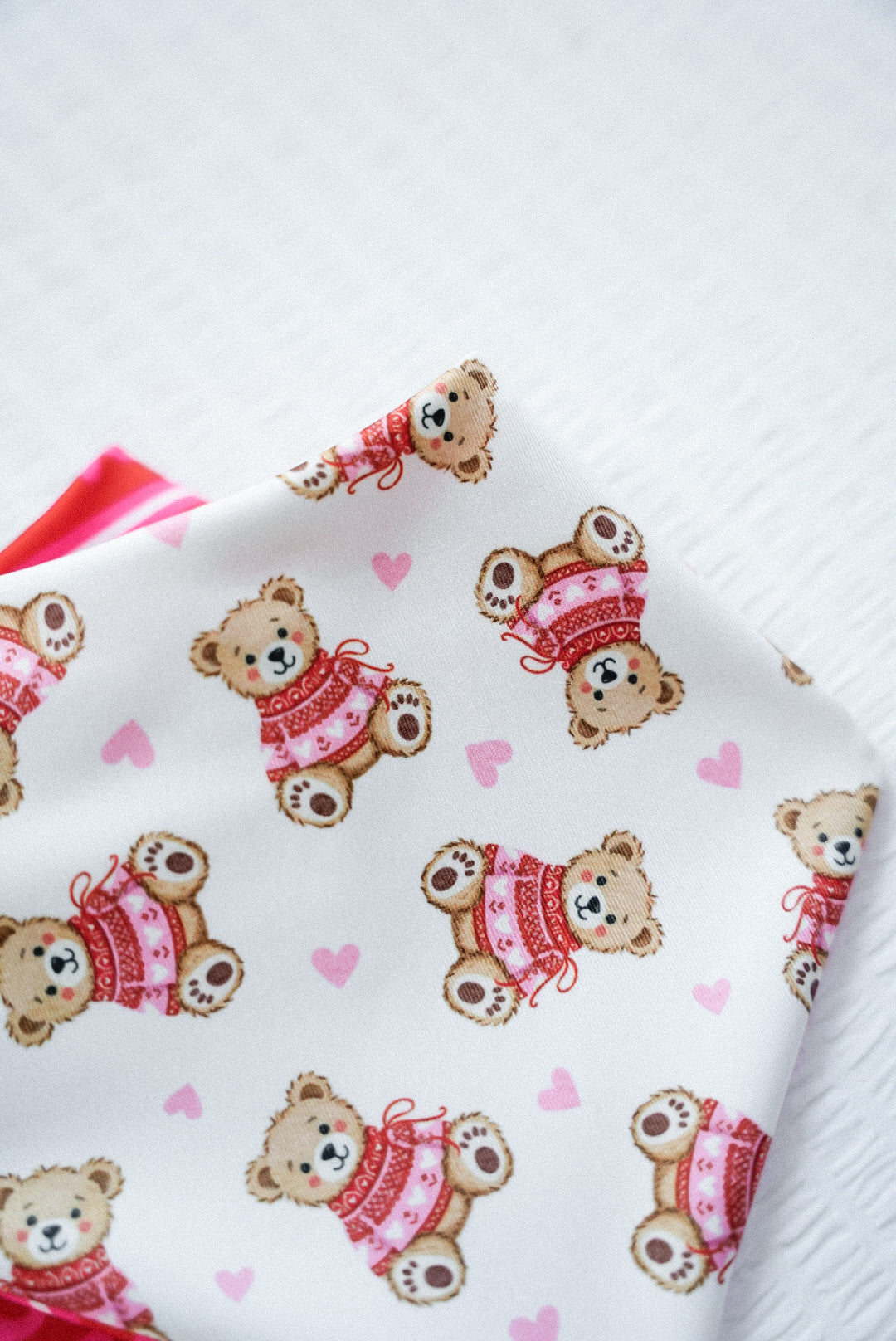 I Love You Beary Much | Valentine Stain-Resistant Pet Bandanas for Dogs & Cats