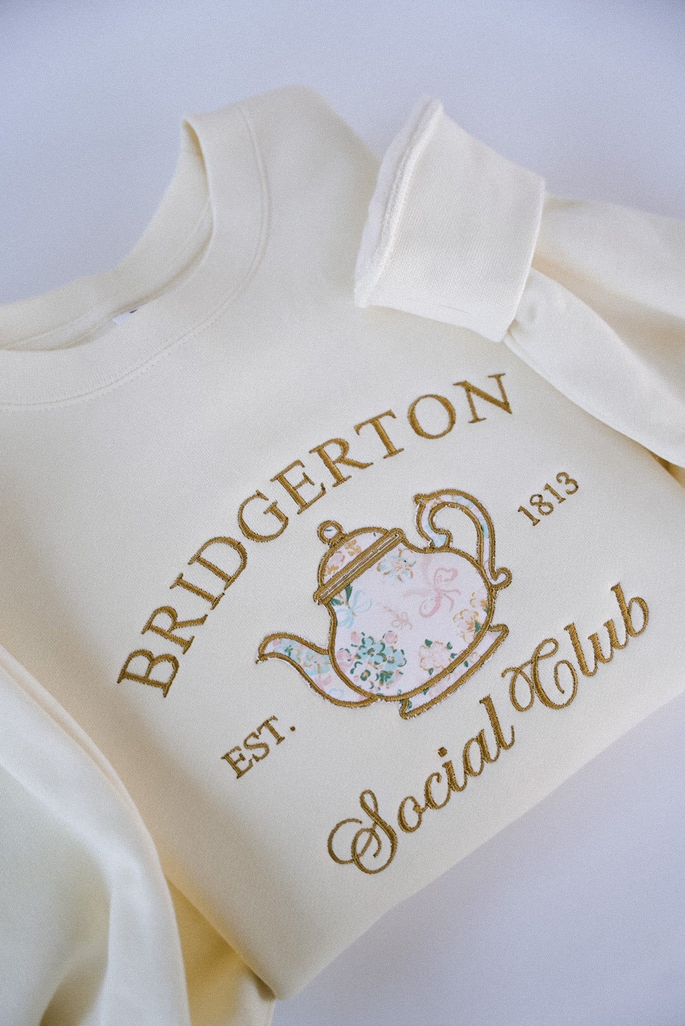 Regency Social Club embroidery 𝙥𝙧𝙚-𝙤𝙧𝙙𝙚𝙧