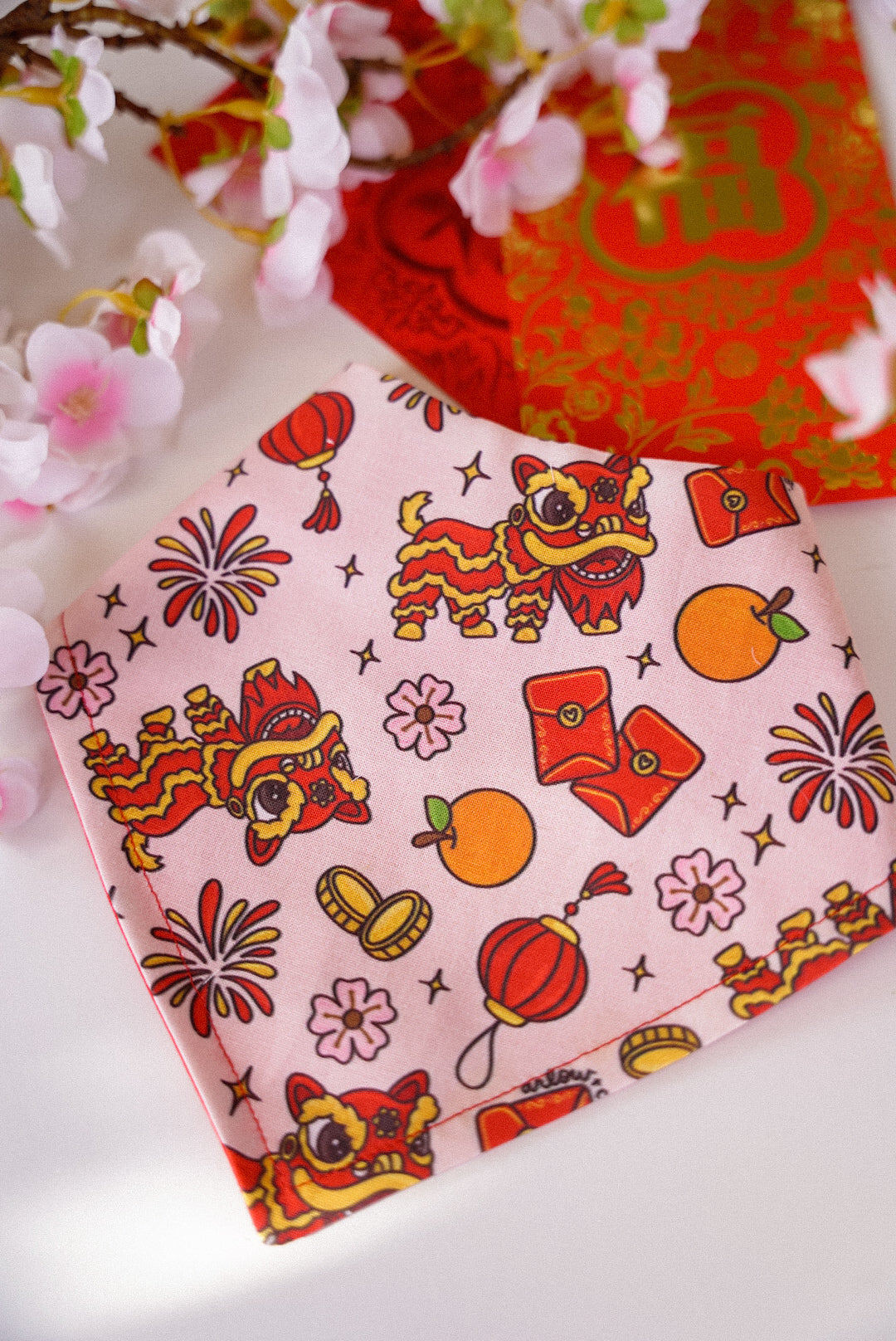 Lunar New Year Bandana | Shop Exclusive Lunar New Year Pet Bandanas for Dogs & Cats