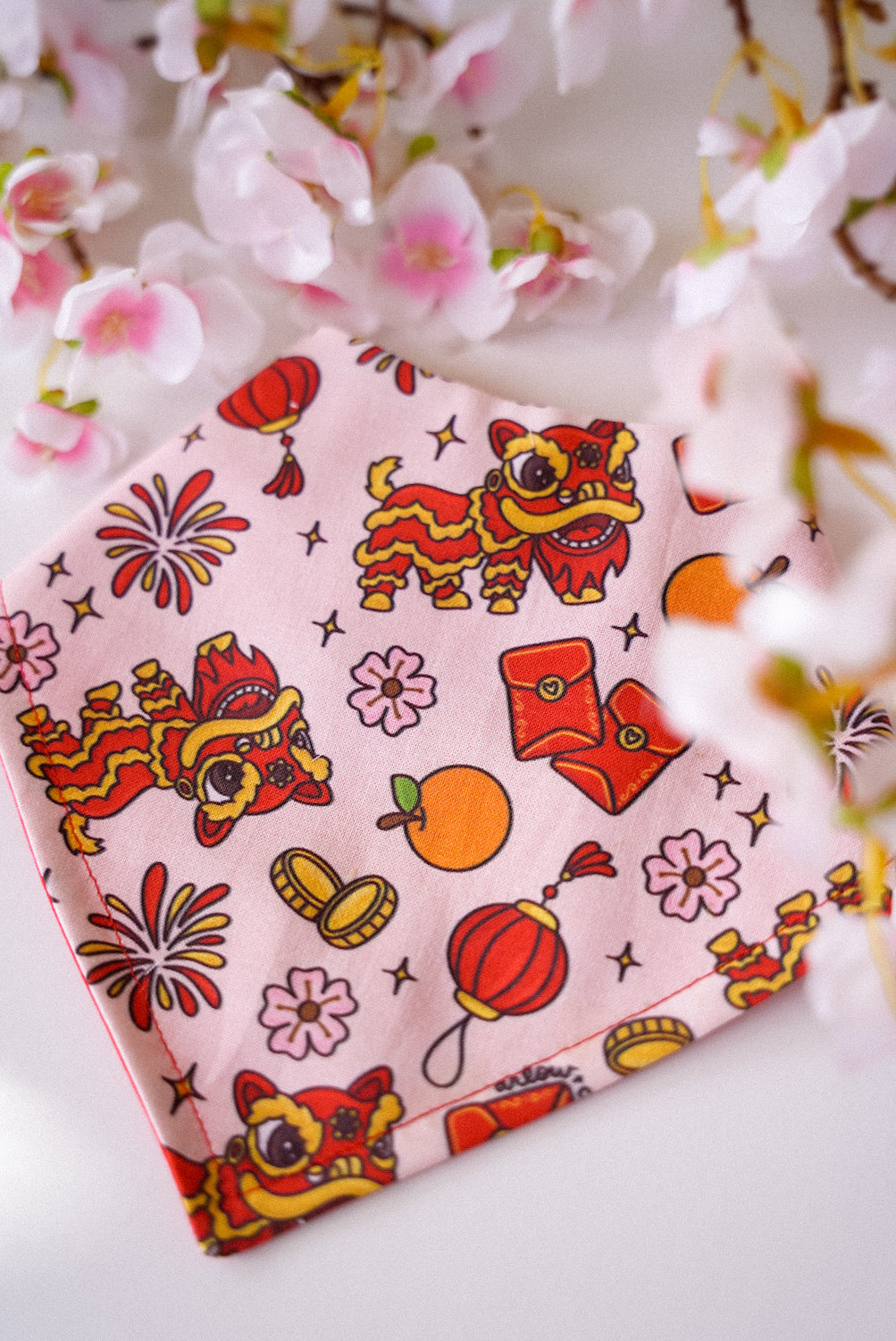 Lunar New Year Bandana | Shop Exclusive Lunar New Year Pet Bandanas for Dogs & Cats