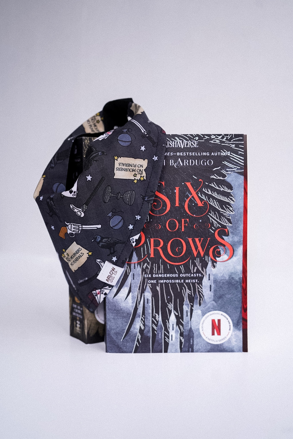 Crow Club Bandana | Cotton Bookish Pet Bandanas for Dogs & Cats