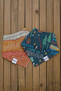 Time For An Adventure Bandana | Lake Adventure Reversible Pet Bandanas for Dogs & Cats