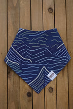 Mountain Ridge Bandana | Mountain Lines Pet Bandanas for Dogs & Cats