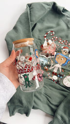 Button Girl Christmas