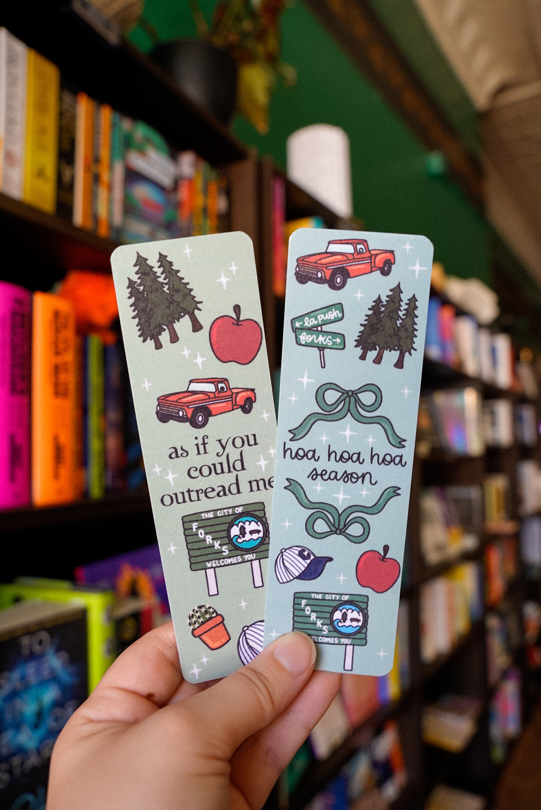 as if you could outread me bookmark