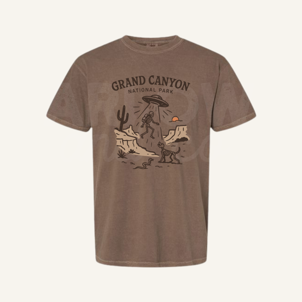 Beam Me Up National Parks Graphic T-Shirt | Hiking Graphic T-Shirt Apparel