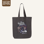 Haunted Library Tote | Bookish Halloween Tote Bag