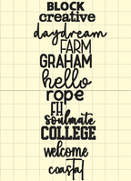 Embroidery Name Add-On