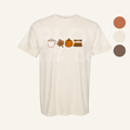 Autumn Coffee Shop Graphic T-Shirt | Seasonal Fall Apparel