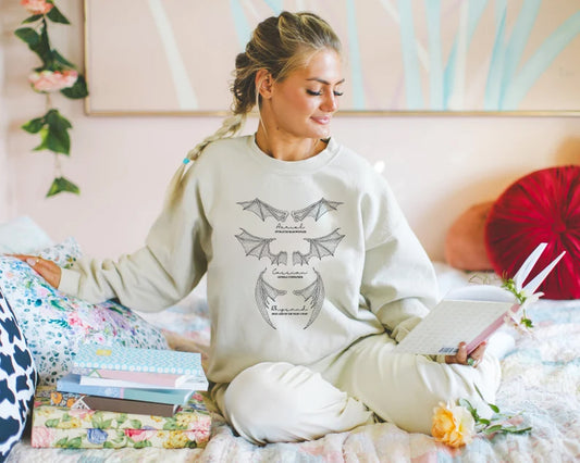 Bookish Bat Boys Sweatshirt