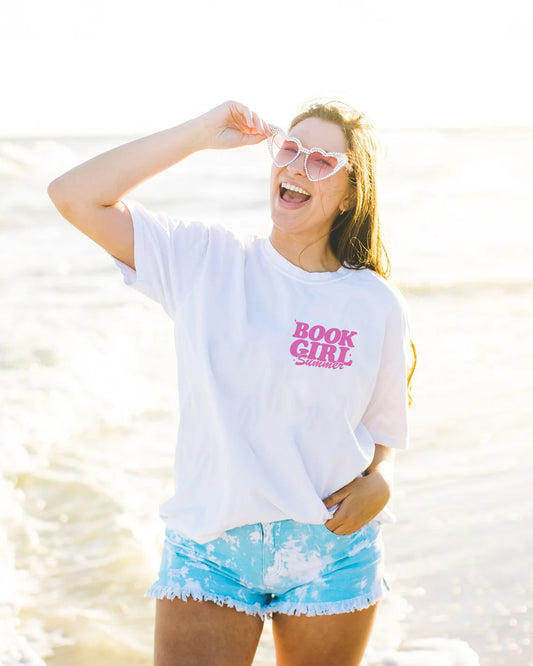 Bookish Girl Summer Graphic Tee