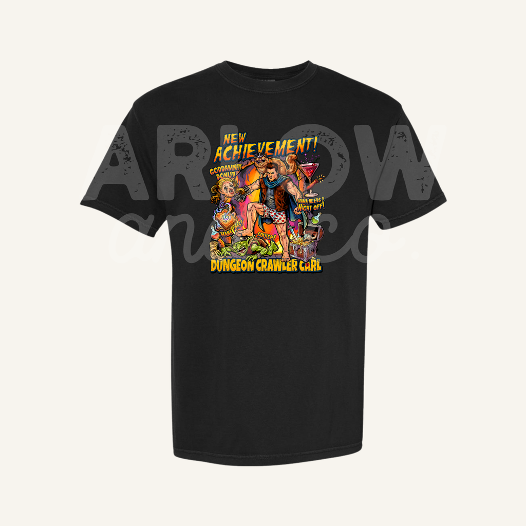 Dungeon Crawler Carl Graphic T-Shirt | DCC Bookish Apparel