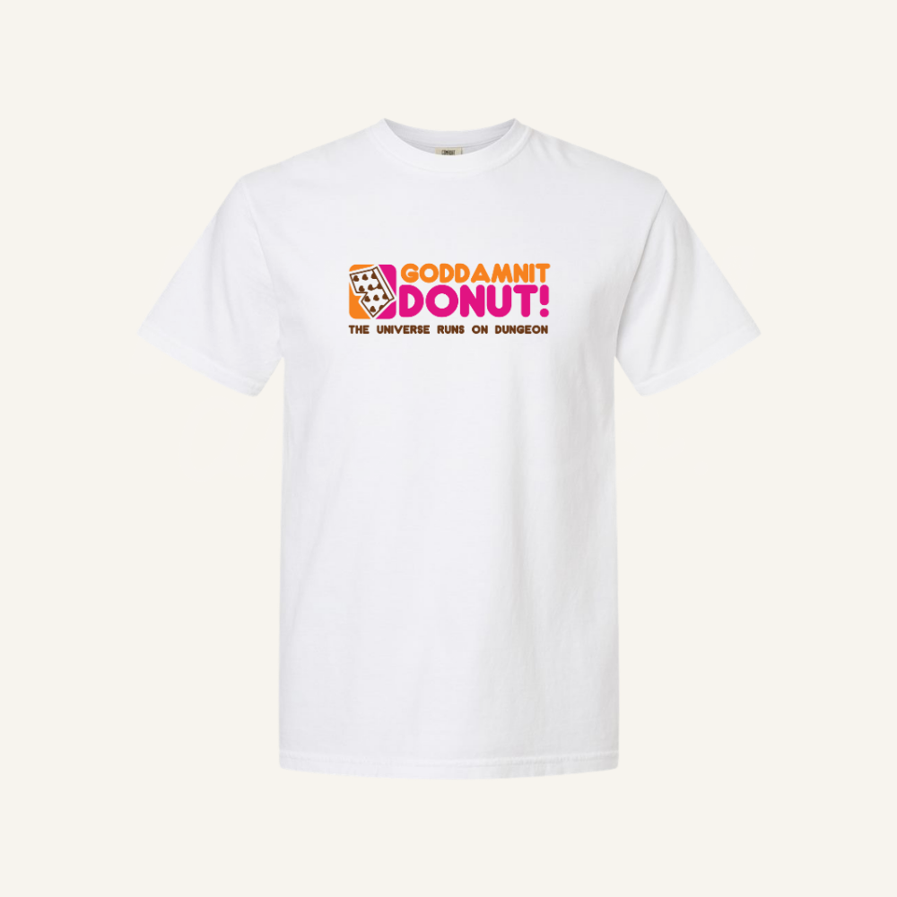 GD Donut Graphic T-Shirt | Bookish Apparel