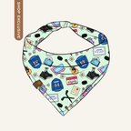 Graham Mint Hockey Romance Bandana | Cotton Hockey Romance Bookish Pet Bandanas for Dogs & Cats